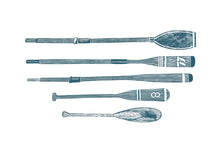 Load image into Gallery viewer, *A3 Limited Edition Print - Oars and Paddles