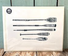 Load image into Gallery viewer, *A3 Limited Edition Print - Oars and Paddles