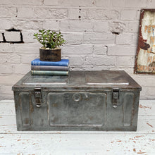 Load image into Gallery viewer, Thomas Vintage Military Trunk