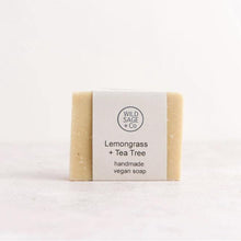 Load image into Gallery viewer, Lemongrass + Tea Tree Soap Bar