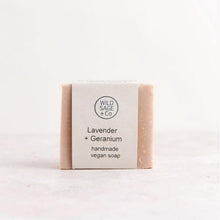 Load image into Gallery viewer, Lavender + Geranium Soap Bar