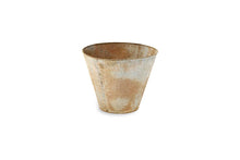 Load image into Gallery viewer, Abari Aged Zinc Tapered Planter