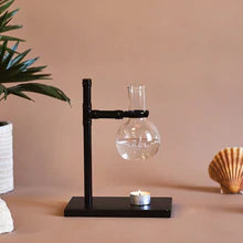 Load image into Gallery viewer, Black & Black Ply Wood Handmade Essential Oils Burner