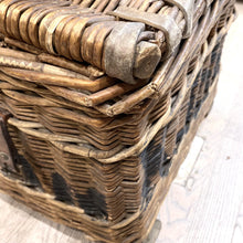 Load image into Gallery viewer, Antique 'Gosling Son & Spriggs' Laundry Basket