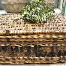 Load image into Gallery viewer, Antique 'Gosling Son & Spriggs' Laundry Basket