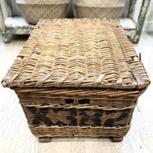 Load image into Gallery viewer, Antique 'Gosling Son & Spriggs' Laundry Basket