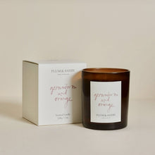 Load image into Gallery viewer, Geranium & Orange Candle