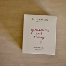 Load image into Gallery viewer, Geranium & Orange Candle