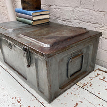 Load image into Gallery viewer, Thomas Vintage Military Trunk