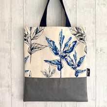 Load image into Gallery viewer, Organic Cotton Tote Bag - Indigo
