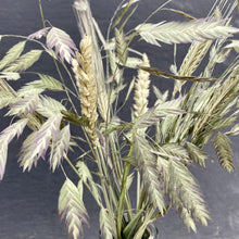 Load image into Gallery viewer, Dried Grasses & Recycled Glass Vase