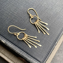 Load image into Gallery viewer, Kiya Artisan Gold Earrings