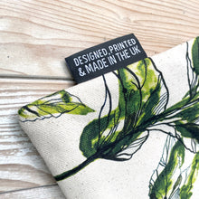 Load image into Gallery viewer, Large Organic Cotton Pouch - Forest