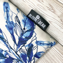 Load image into Gallery viewer, Large Organic Cotton Pouch - Indigo