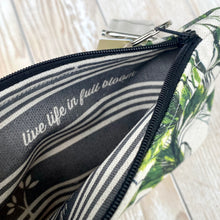 Load image into Gallery viewer, Medium Organic Cotton Pouch - Forest