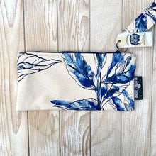 Load image into Gallery viewer, Medium Organic Cotton Pouch - Indigo