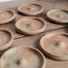 Load image into Gallery viewer, Handmade Incense Holder in Chamotte Red Sandstone