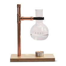 Load image into Gallery viewer, Copper & Ply Wood Handmade Essential Oils Burner