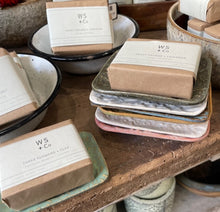 Load image into Gallery viewer, Handmade Glazed Ceramic Soap Dish - Multi Colour