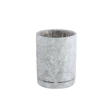 Load image into Gallery viewer, Vik Cement Cylinder Pot in Grey