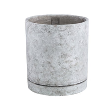 Load image into Gallery viewer, Vik Cement Cylinder Pot in Grey