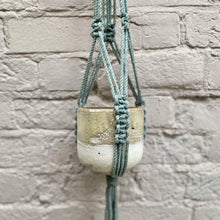 Load image into Gallery viewer, recycled Cotton Macrame Plant Hanger - Laurel