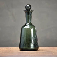 Load image into Gallery viewer, Manilla Glass Decanter - Dark Emerald