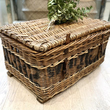 Load image into Gallery viewer, Antique 'Gosling Son & Spriggs' Laundry Basket
