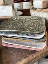Load image into Gallery viewer, Handmade Glazed Ceramic Soap Dish - Multi Colour