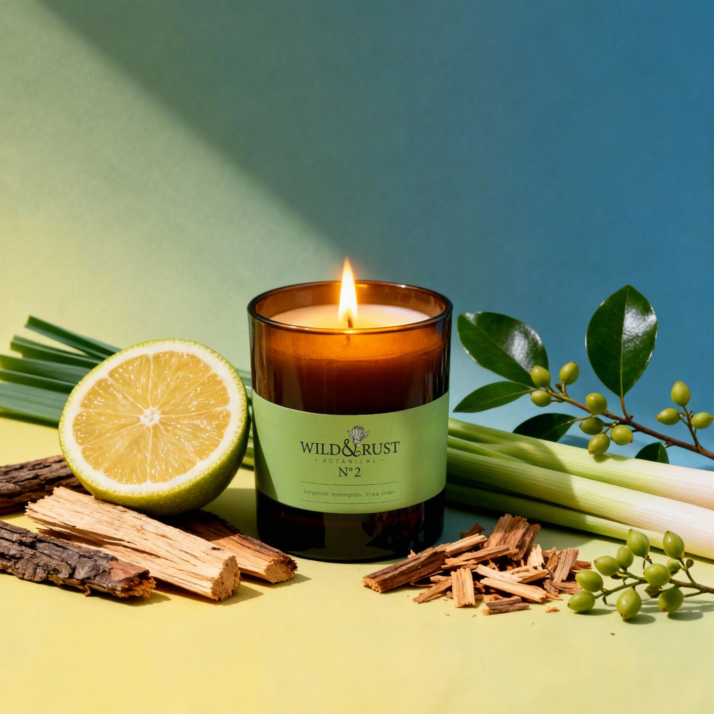 W&R Botanical No.2 Large Candle