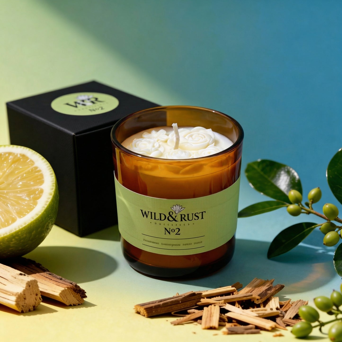 W&R Botanical No.2 Large Candle