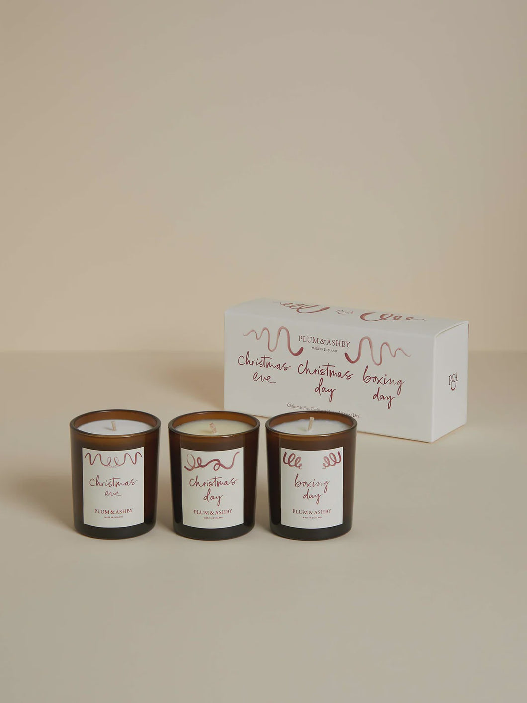 Christmas Votive Pack of 3