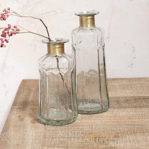 Chara Glass Bottle 'Tapered' - Large