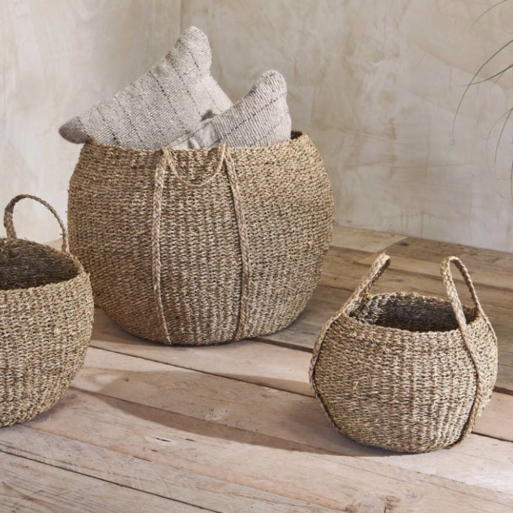 Rundi Seagrass Basket - Medium