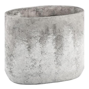 Teya Grey Cement Plant Pot  - S