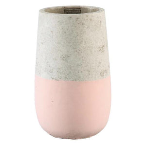 Latte Pink Cement Pot - Small