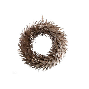 Xmas Orangia Champagne wreath round