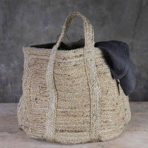 Braided Hemp Basket
