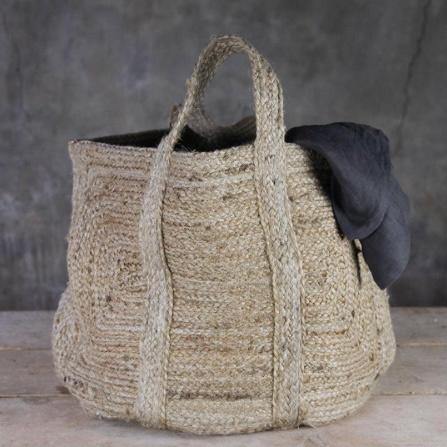 Braided Hemp Basket