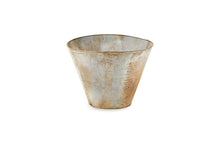 Load image into Gallery viewer, Abari Aged Zinc Tapered Planter
