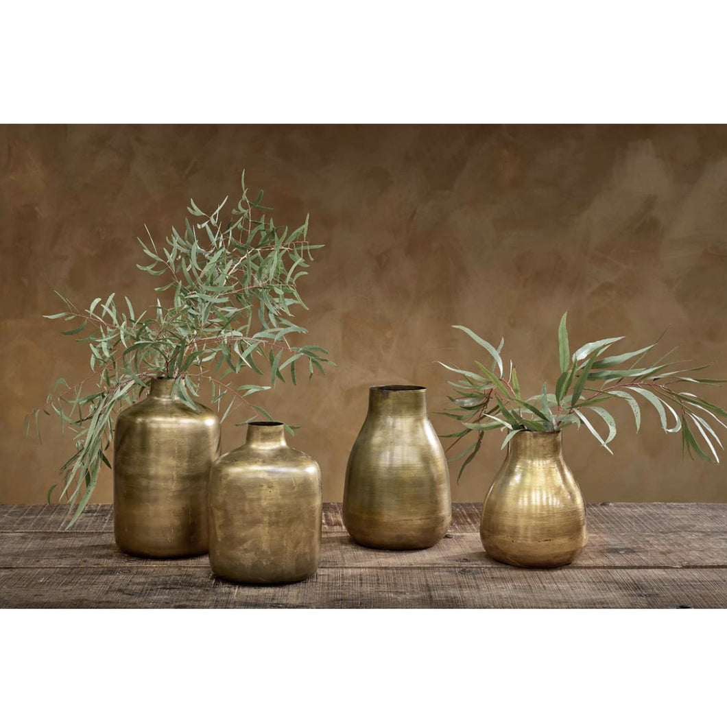 Boro Iron Tapered Vase