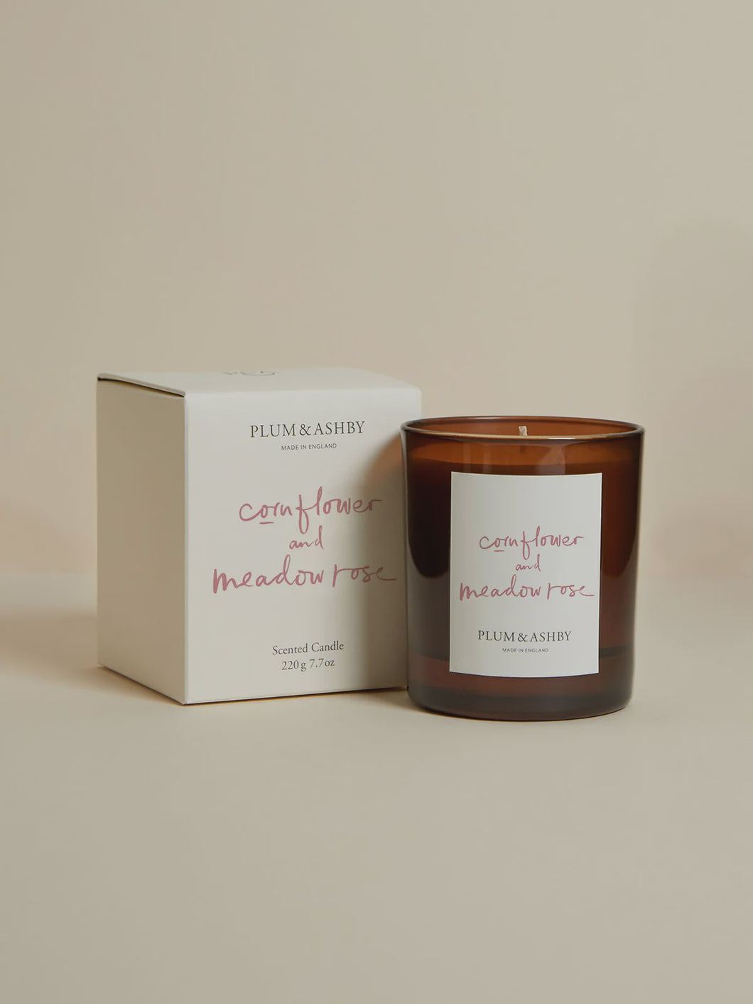 Cornflower and Meadow Rose Candle