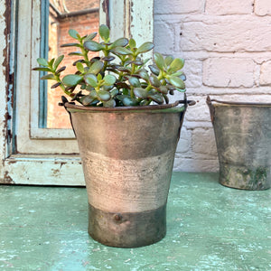 Recycled Iron Buckets - Small