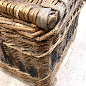 Antique 'Gosling Son & Spriggs'  Laundry Basket