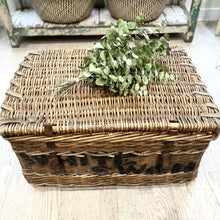 Load image into Gallery viewer, Antique &#39;Gosling Son &amp; Spriggs&#39;  Laundry Basket
