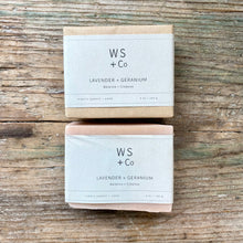 Load image into Gallery viewer, Lavender + Geranium Soap Bar
