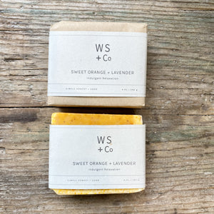 Sweet Orange + Lavender Soap Bar