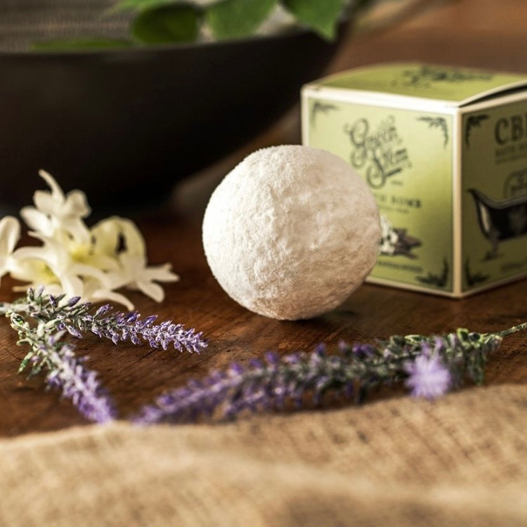 NEW! CBD Bath Bomb -Gardenia & Sandalwood