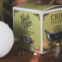 Load image into Gallery viewer, NEW! CBD Bath Bomb -Gardenia &amp; Sandalwood
