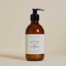Load image into Gallery viewer, Wild Fig &amp; Saffron Hand &amp; Body Lotion
